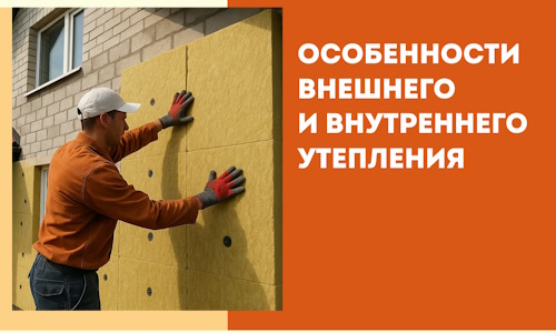 Какие особенности внешнего и внутреннего утепления в Кизляре