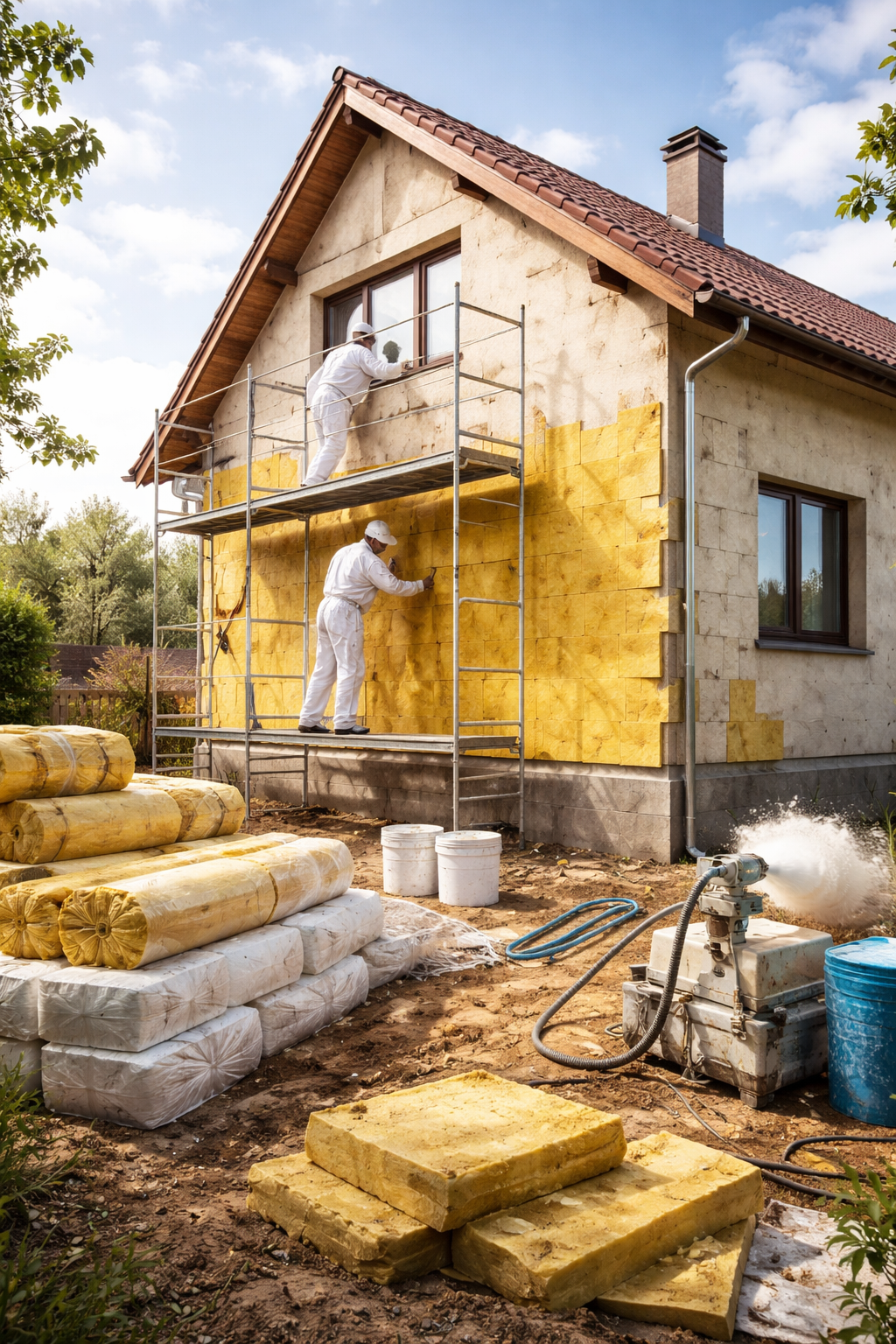 Профессиональное утепление домов в Кизляре — тепло, надежность, экономия